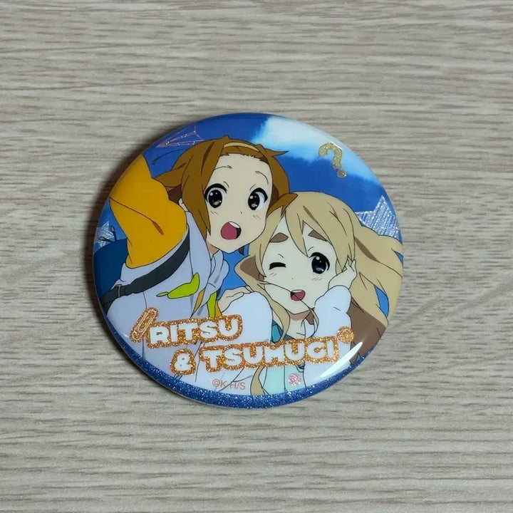 [BUNJANG] K-ON! Ritsu &amp; Tsumugi Badge Set / 케이온 리츠 &amp; 츠무기 뱃지