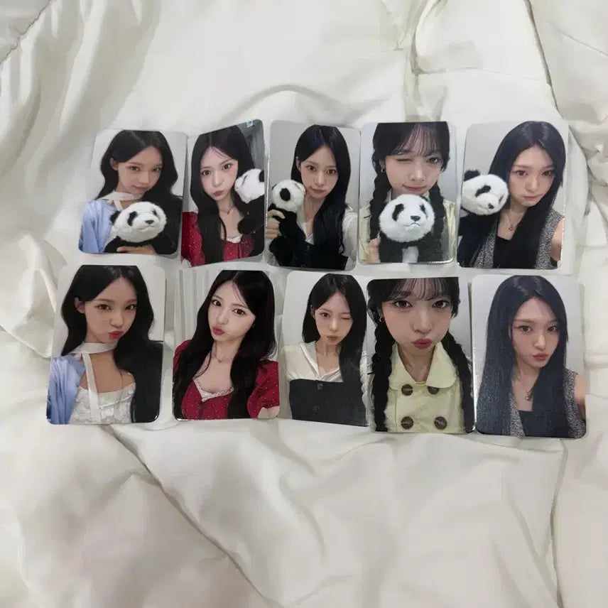 [BUNJANG] RESCENE Yeongtong Million Music POB Panda Chap Lip Pursed Photocard Bundle Set / 리센느 영통 밀리언뮤직 미공포 판다찹 입술쭉 포카 일괄 양도