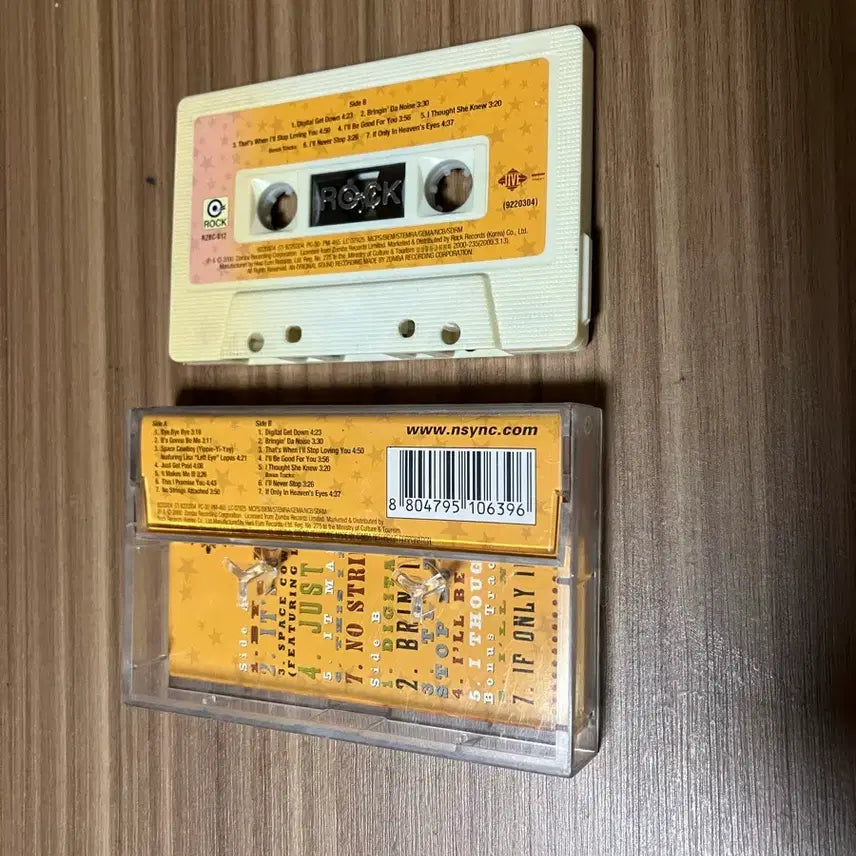 [BUNJANG] NSYNC No Strings Attached Cassette Tape / 엔싱크 NSYNC 노 스트링스 어태치드 카세트 테이프