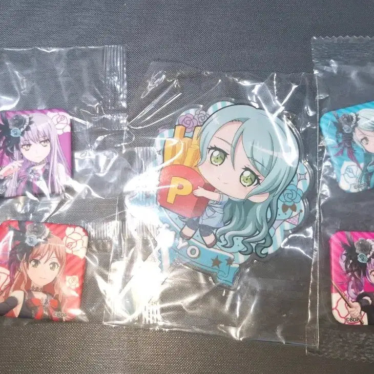 [BUNJANG] BanG Dream! Roselia Bundle Set Goods / 뱅드림 로젤리아 굿즈 일괄 캔뱃지 , 아크릴