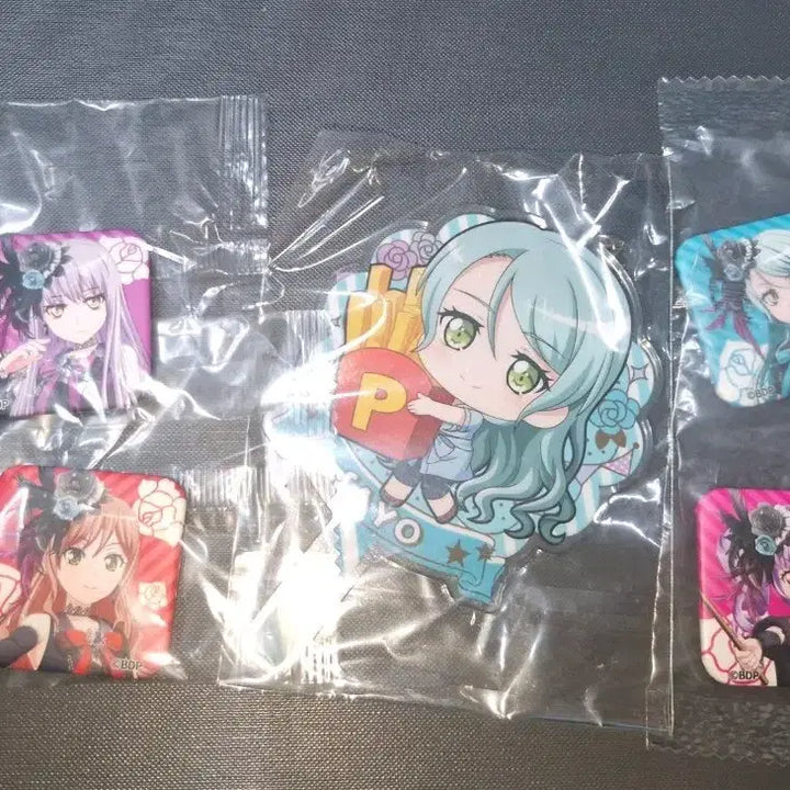 [BUNJANG] BanG Dream! Roselia Bundle Set Goods / 뱅드림 로젤리아 굿즈 일괄 캔뱃지 , 아크릴