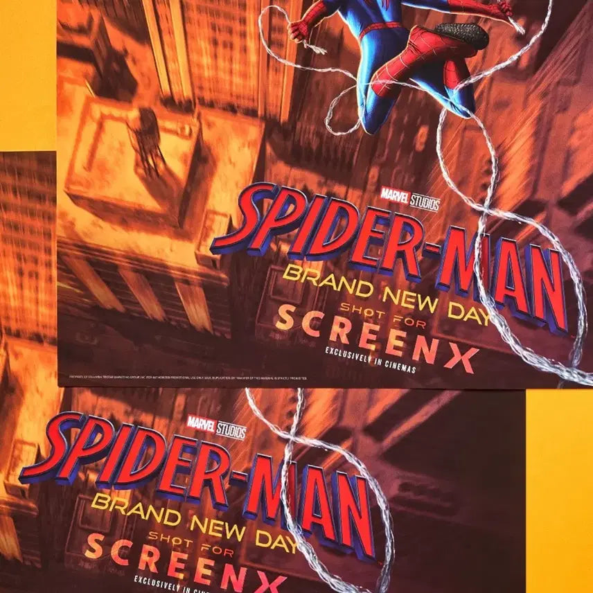 [BUNJANG] Spider-Man: Into the Spider-Verse ScreenX A3 Poster / 스파이더맨 브랜드 뉴 데이 스크린엑스X 포스터 판매합니다
