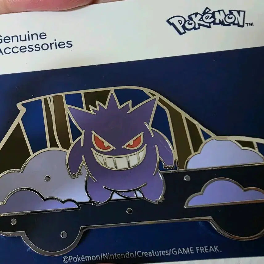 [BUNJANG] Pokemon Hyundai Metal Pin Badge Phantump + Jigglypuff Bundle / 포켓몬 현대 메탈 핀 뱃지 팬텀+푸린
