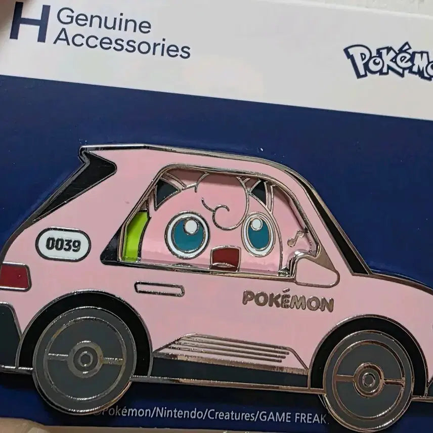 [BUNJANG] Pokemon Hyundai Metal Pin Badge Phantump + Jigglypuff Bundle / 포켓몬 현대 메탈 핀 뱃지 팬텀+푸린