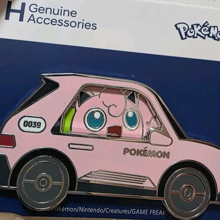 [BUNJANG] Pokemon Hyundai Metal Pin Badge Phantump + Jigglypuff Bundle / 포켓몬 현대 메탈 핀 뱃지 팬텀+푸린