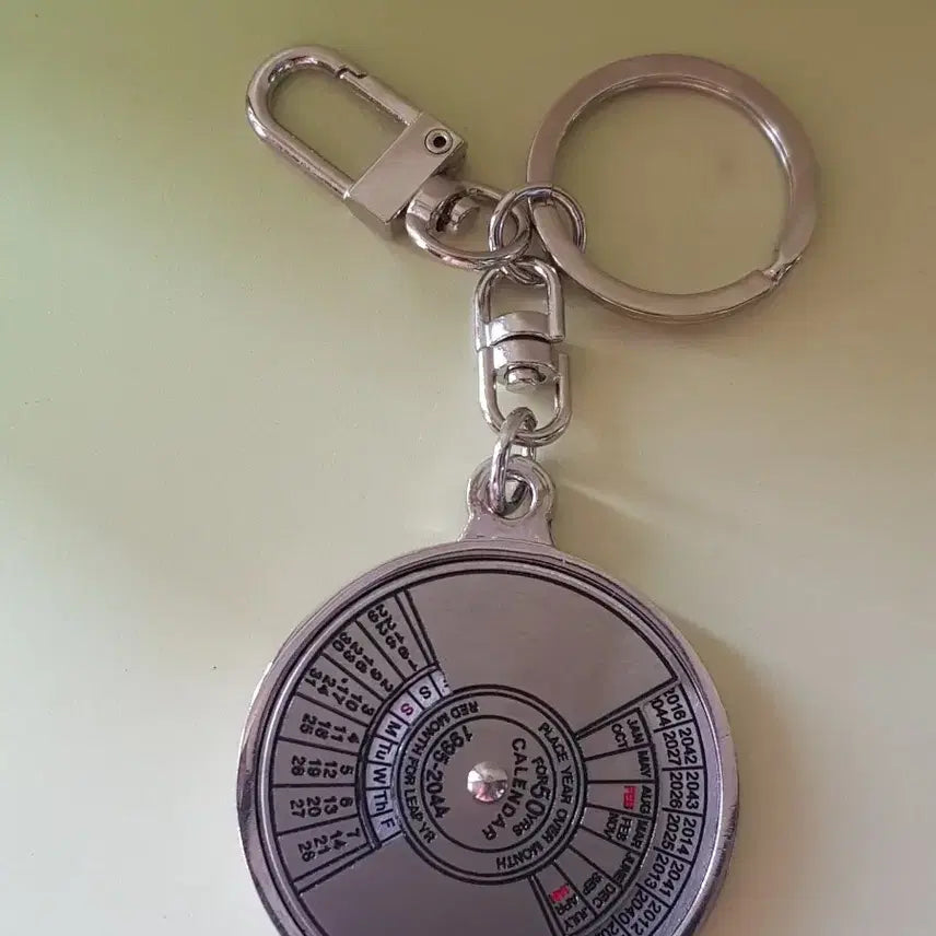 [BUNJANG] Perpetual Calendar Keychain / 만년달력 열쇠고리