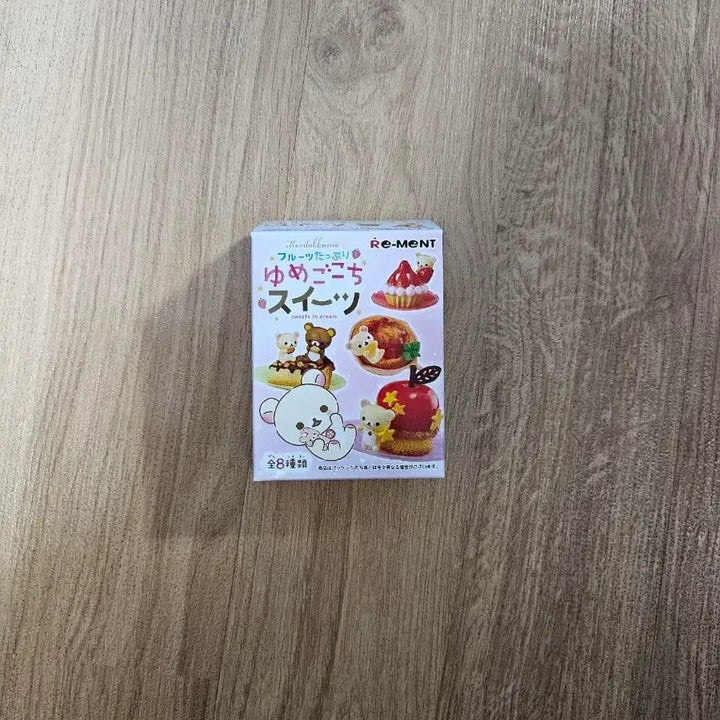 [BUNJANG] San-X Rilakkuma Korilakkuma Fruit Dessert Re-Ment Figure (Cherry Tart) / 산엑스 리락쿠마 코리락 과일 디저트 리멘트 코리락쿠마 과일 가득 유메고코치 스위트