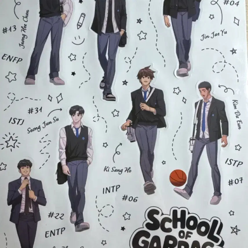 [BUNJANG] Garbage Time Popup Store POB Sticker Set / 가비지타임 팝업 특전 스티커 판매
