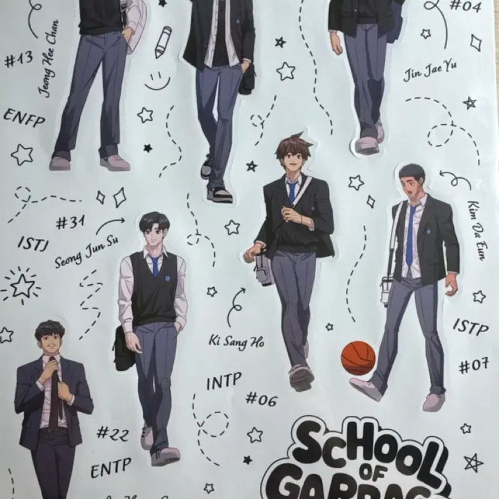 [BUNJANG] Garbage Time Popup Store POB Sticker Set / 가비지타임 팝업 특전 스티커 판매