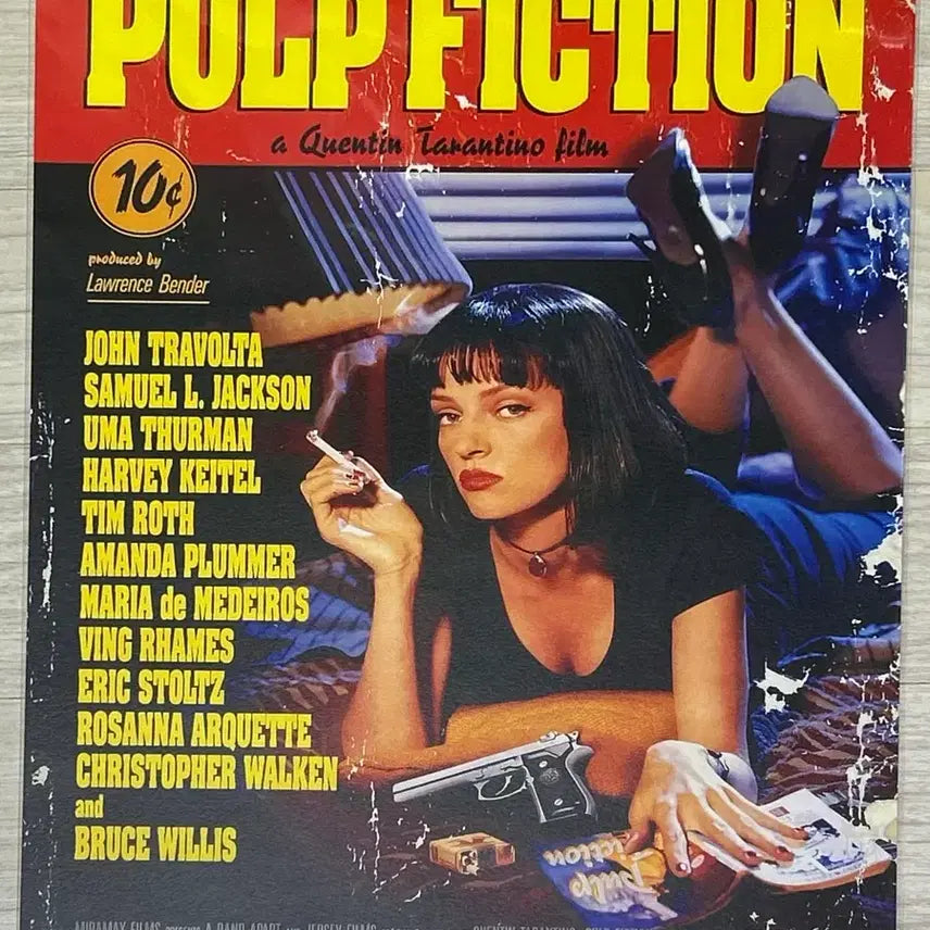 [BUNJANG] Pulp Fiction Quentin Tarantino A3 Poster / 펄프픽션 포스터 쿠엔틴 타란티노