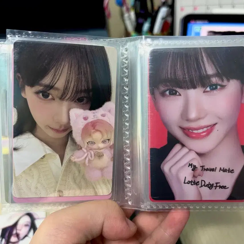 [BUNJANG] Aespa Karina Popmart Lotterydutyfree Bundle Set Photocard / 에스파 카리나 팝마트, 롯데면세점 포카 일괄