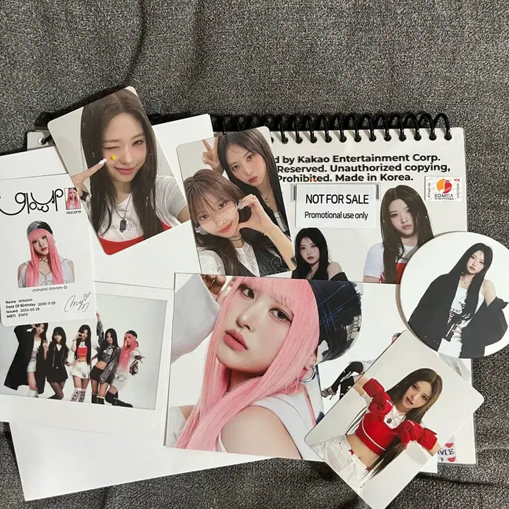 [BUNJANG] RESCENE Glow Up Autographed Album / 리센느 glow up 친필 싸인앨범 ㅂㅁ