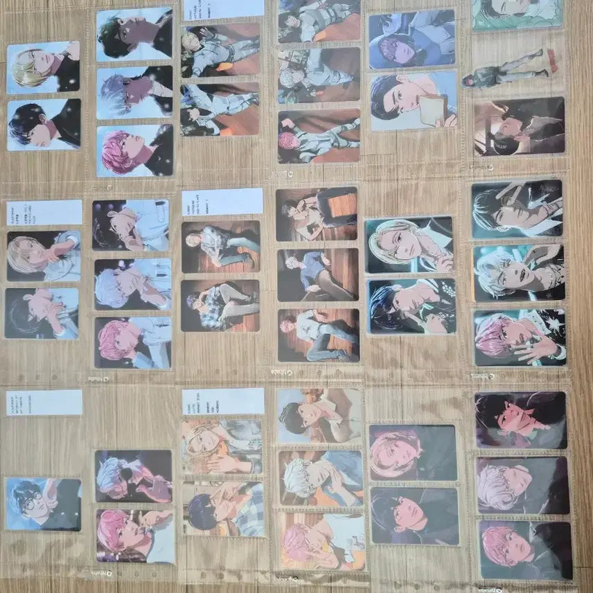 [BUNJANG] Play Rainbow Photocard Bundle Set + Binder / 탈덕 급처) 플레이브 포카 일괄 + 바인더