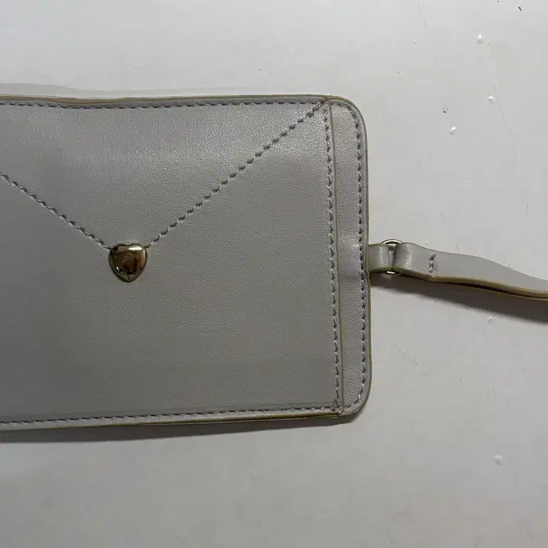 [BUNJANG] Jacquemart Heart Buckle Ita Bag A4 Grey / 자카마트 하트버클 이타백 a4 그레이