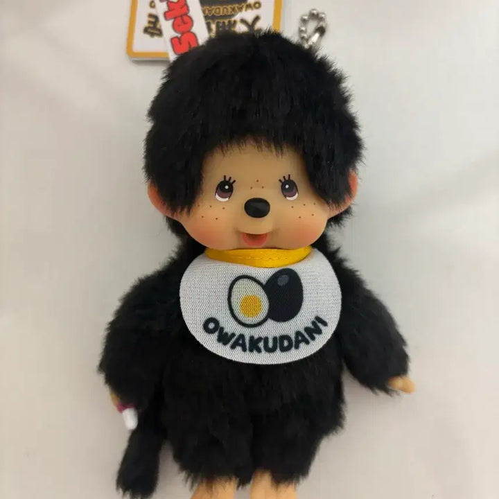 [BUNJANG] Monchhichi Owakudani Black Egg Limited Edition Keychain / 몬치치 오와쿠다니 흑계란 한정판 키링 지역한정