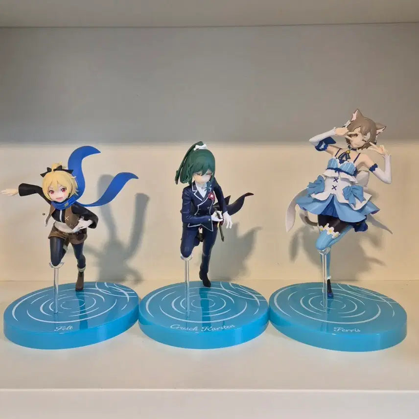 [BUNJANG] Re:Zero Ferris Felts GiGO Figure Bundle Set / [급처] 리제로 펠트 크루쉬 페리스 GiGO 피규어 일괄