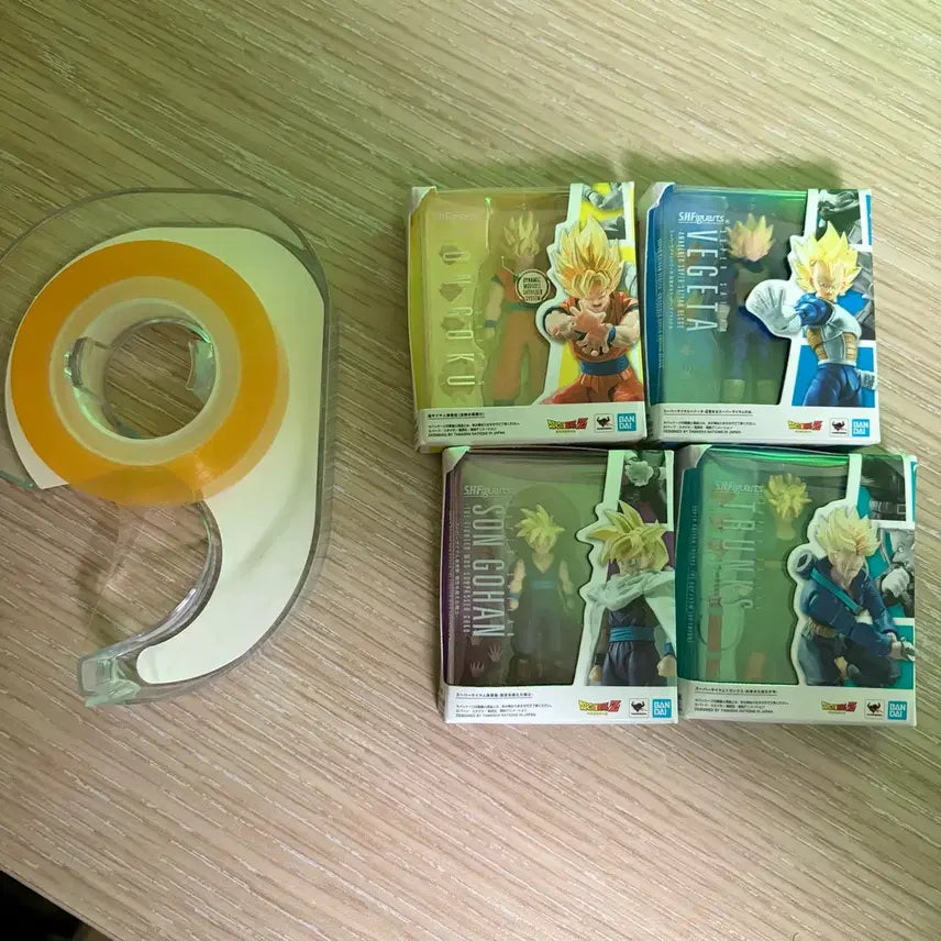 [BUNJANG] Dragon Ball SHF Gacha 4-Piece Set / 드래곤볼 shf 가챠 4종 세트