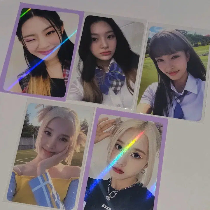 [BUNJANG] STAYC Color Eyes Photocard Bundle Set (POB) / 스테이씨 색안경 포카 5종 일괄 미공포