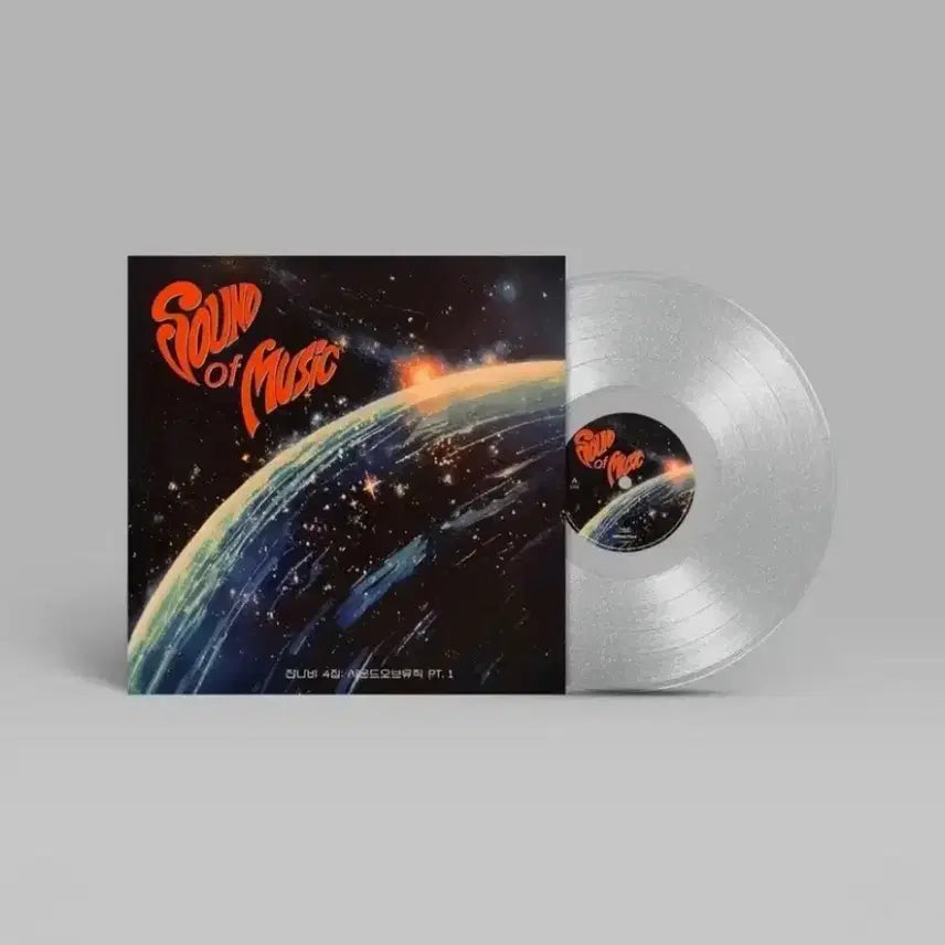 [BUNJANG] Jannabi 4th Album Pt.1 Sticker Clear Glitter LP / (택포 11) + 스티커 잔나비 4집 LP pt.1 클리어글리터