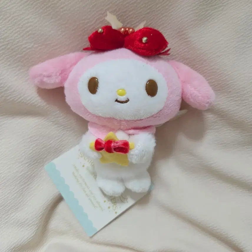 [BUNJANG] Classic Angel My Melody Plush Christmas Sanrio / 고전 천사 마이멜로디 인형 크리스마스 산리오