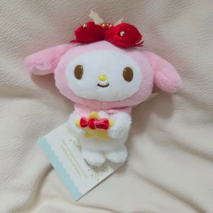 [BUNJANG] Classic Angel My Melody Plush Christmas Sanrio / 고전 천사 마이멜로디 인형 크리스마스 산리오