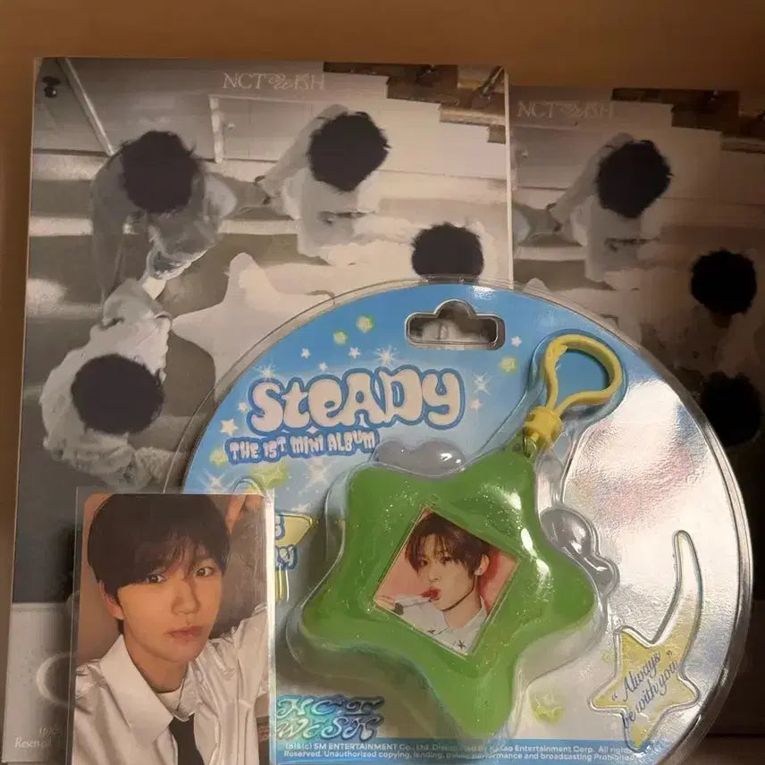 [BUNJANG] NCT Wish Sichen Version Album Steady Keyring / 포카O 엔시티위시 앨범 스테디 키링 시온버전