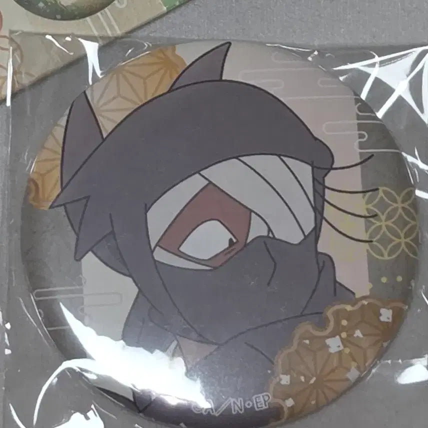 [BUNJANG] Nintama Rantaro Jatto Konnamon Can Badge (Sealed) / 닌타마 잣토 콘나몬 캔뱃지 미개봉 판매