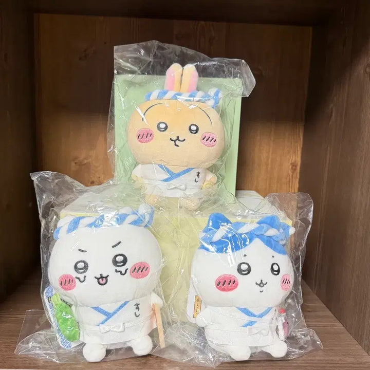 [BUNJANG] Chiikawa Usagi Hair Part Stuffed Mini Doll / 치이카와 우사기 가르마  봉제 미니 인형