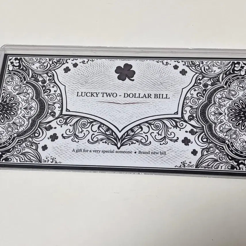 [BUNJANG] USA $2 Bill (1pc) with Premium Holder - Mint Condition / 미국 2달러 지폐 1장 고급 지폐 보호홀더 포함 미품(극미품)