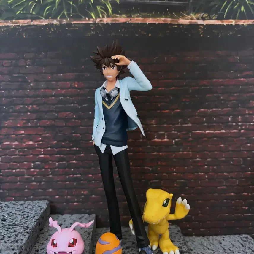 [BUNJANG] Digimon Tri Taichi &amp; Agumon (Childhood Form X) Figure / 디지몬 트라이 타이치&amp;아구몬(유년기X)