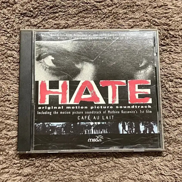[BUNJANG] La Haine Original Soundtrack CD (Import) / 90년대 마티유카소비츠 감독 뱅상카셀 주연의 영화 증오 La Haine OST 영화음악 수입반 CD 시디