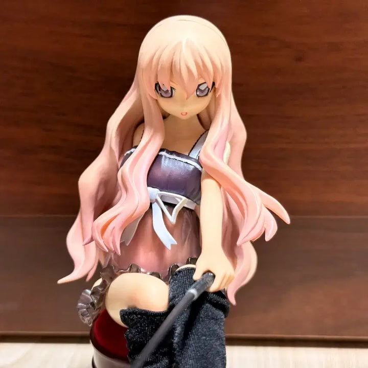 [BUNJANG] The Familiar of Zero Louise Sylphid Figure / 제로의 사역마 루이즈 시스루 고전 미소녀 피규어