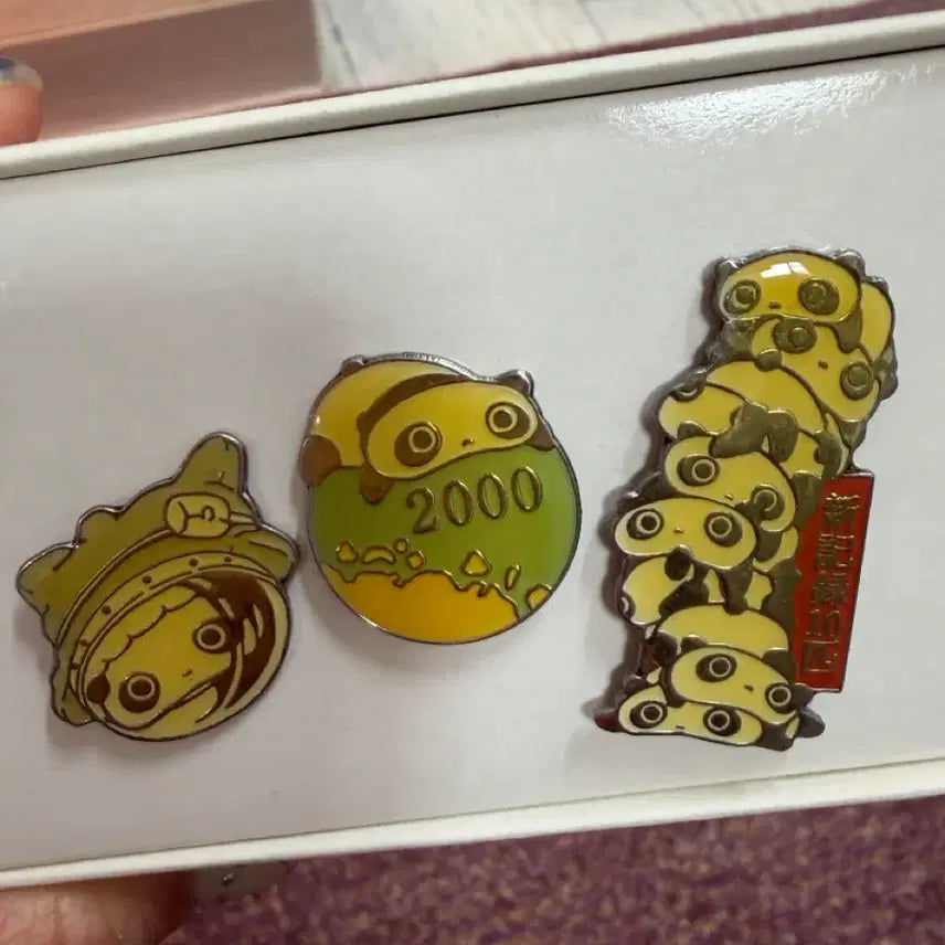 [BUNJANG] Tare Panda Classic Badge / 고전 타레판다 배지 타레팬더 타래판다 타래팬더