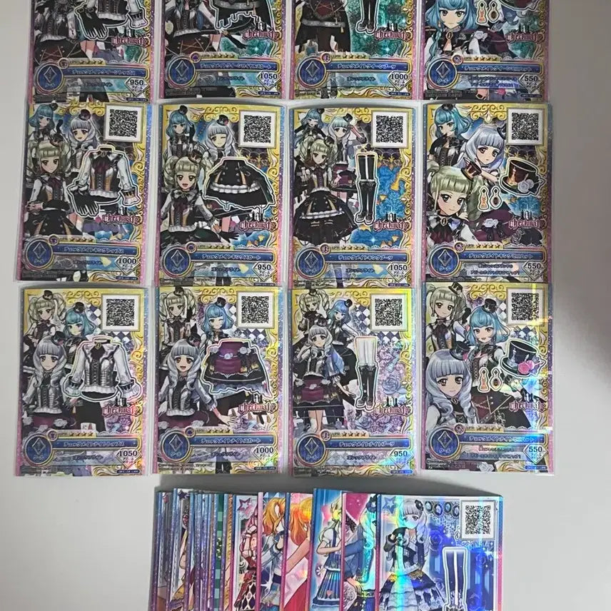 [BUNJANG] Aikatsu! On Parade Gothic Checkmate Premium Card Mix (Approx. 50 cards) / 아이카츠 50장 온퍼레 고딕 체크메이트 프레 프리미엄 카드 유리카 리리 앨리시아 아이엠스타