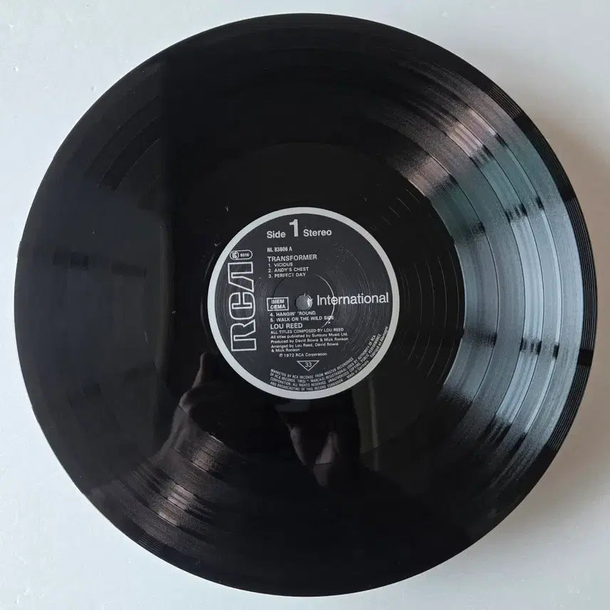 [BUNJANG] Lou Reed Transformer LP (1980s West German Pressing) / Lou Reed - Transformer LP ( 1980년대 독일 RCA )