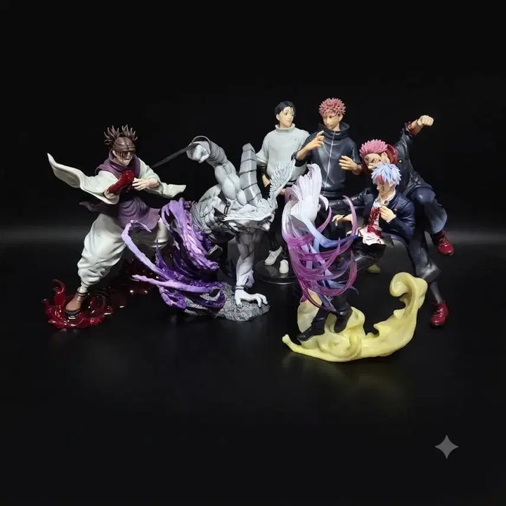 [BUNJANG] Jujutsu Kaisen Character Figure 8-Piece Bundle Set / <일괄판매> 주술회전 캐릭터 피규어 8종 세트