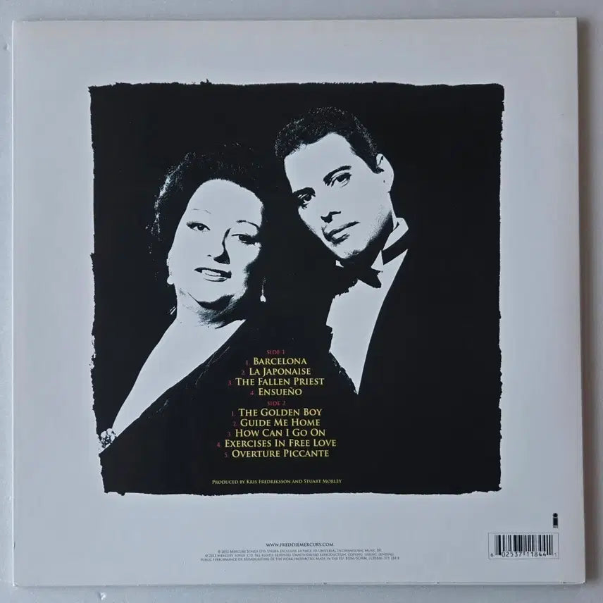 [BUNJANG] Freddie Mercury &amp; Montserrat Caballé Barcelona Special Edition 180g LP / Freddie Mercury &amp; Montserrat Caballe -  Barcelona Special Edition LP ( 2012년 180g )