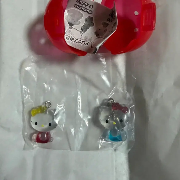 [BUNJANG] Sanrio Characters Nakayoshi Drop Charm Gacha Bundle Set / 산리오 캐릭터 나카요시 드롭 참 가챠 3개 일괄판매