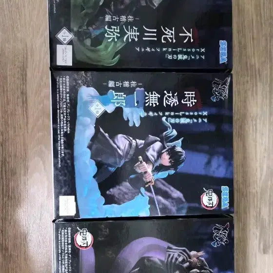 [BUNJANG] Sega Demon Slayer 3-Figure Set / 세가 귀멸의 칼날 피규어 3종 세트