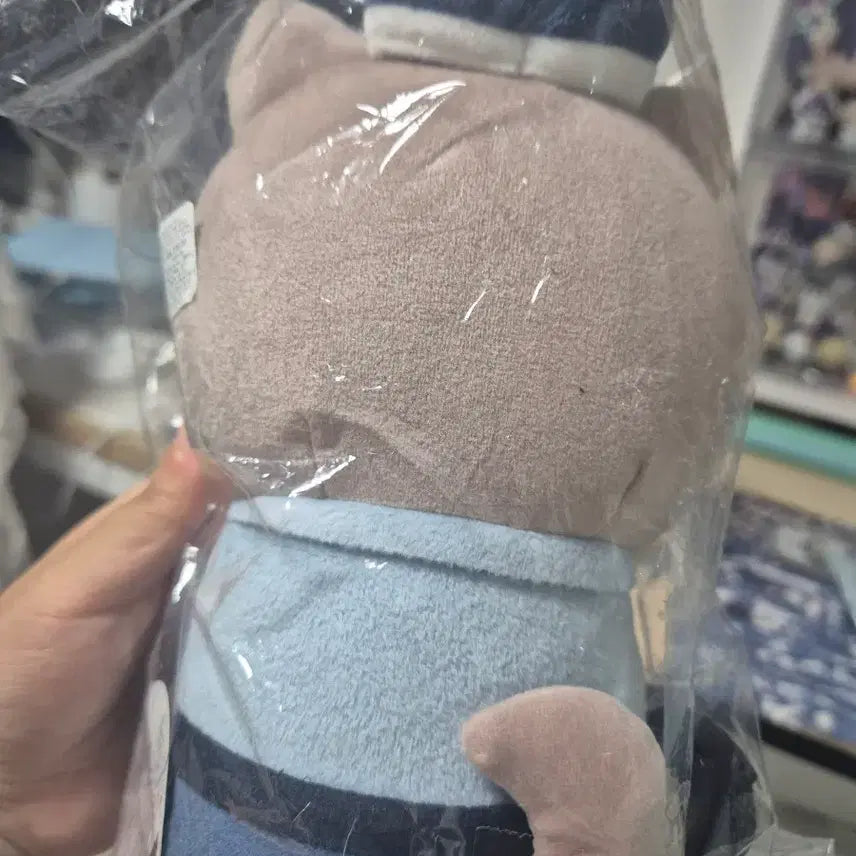 [BUNJANG] White Tiger and Black Tiger Dog Police Officer Plush Doll / 화이트타이거와 블랙타이거 강아지 경찰 아저씨/개 경찰 아저씨 누이구루미 인형 판매