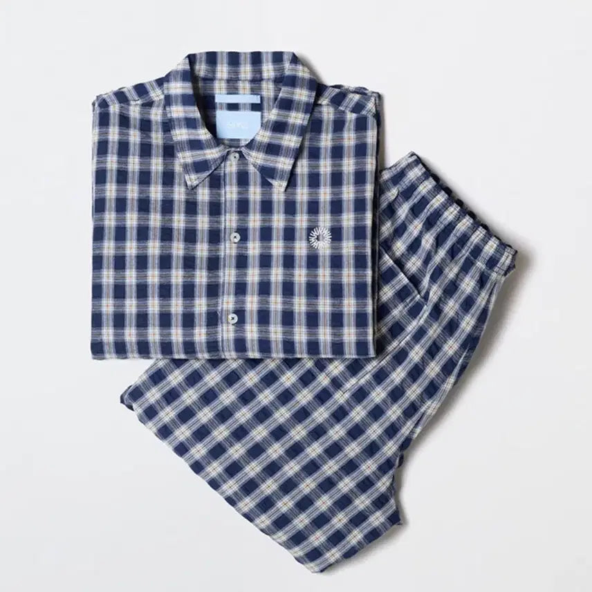 [BUNJANG] Spao 999 Humanity Everyday Check Long Sleeve Pajamas S / 미개봉) 스파오 999휴머니티 에브리데이 체크 긴팔 잠옷 파자마 S