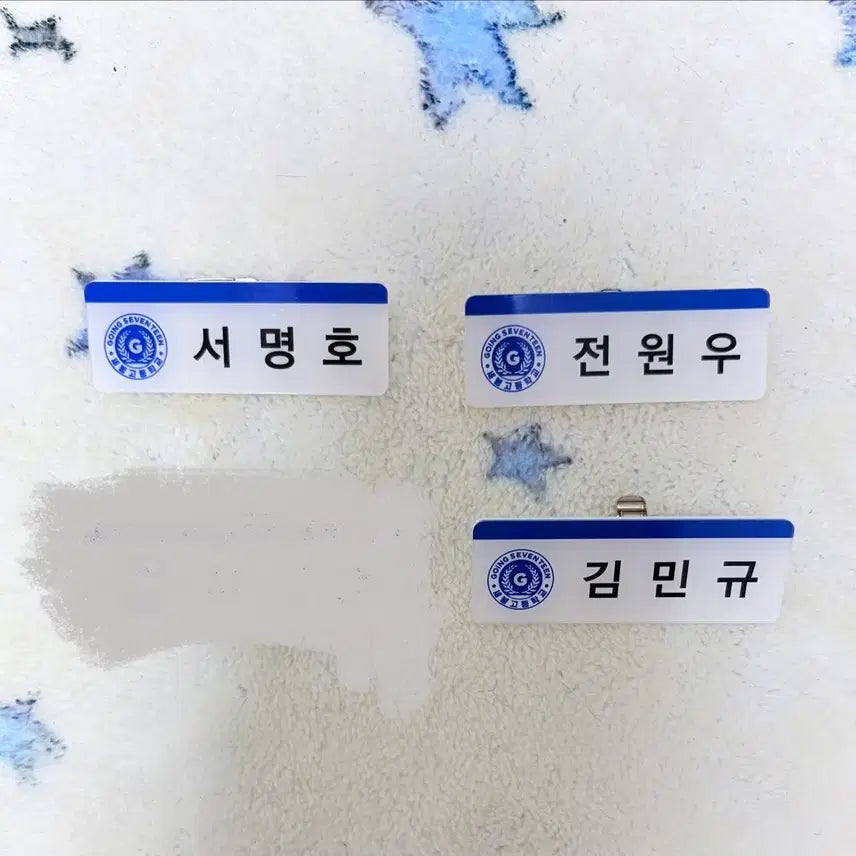 [BUNJANG] SEVENTEEN SEBONGGO Name Tag Bundle Set / 세븐틴 세봉고 명찰 일괄판매