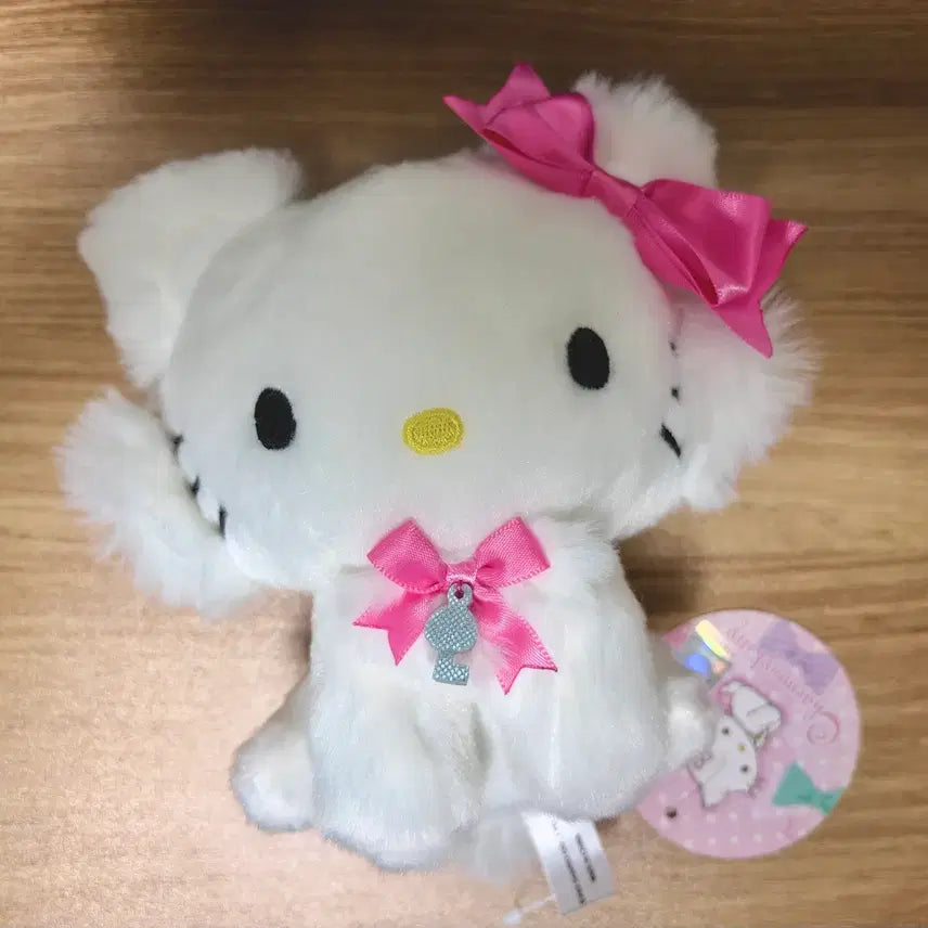 [BUNJANG] Hello Kitty School Uniform Gal Pouch Doll &amp; Charmmy Kitty Doll Bundle Set / (일괄) 정품 헬로키티 교복 갸루 파우치 인형, 챠미키티 인형