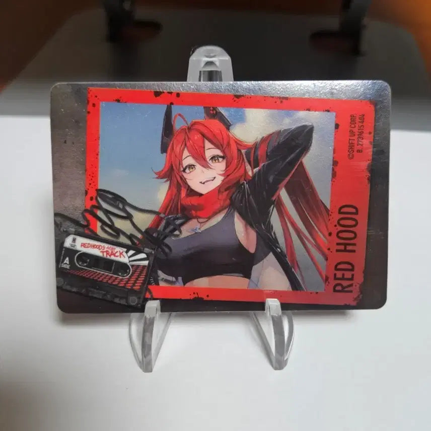 [BUNJANG] NİKE Metallic Pass Red Hood Secret Card / 니케 메탈릭 패스 레드후드 시크릿 카드