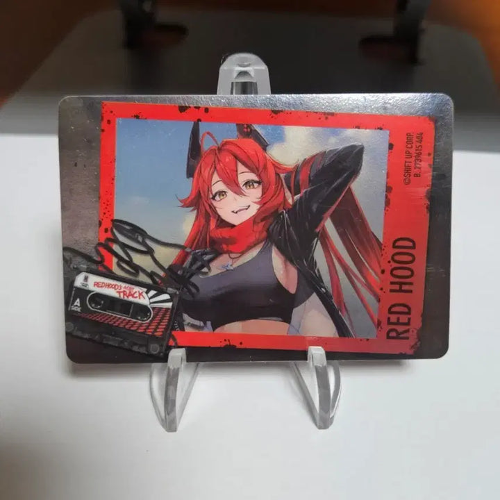 [BUNJANG] NİKE Metallic Pass Red Hood Secret Card / 니케 메탈릭 패스 레드후드 시크릿 카드