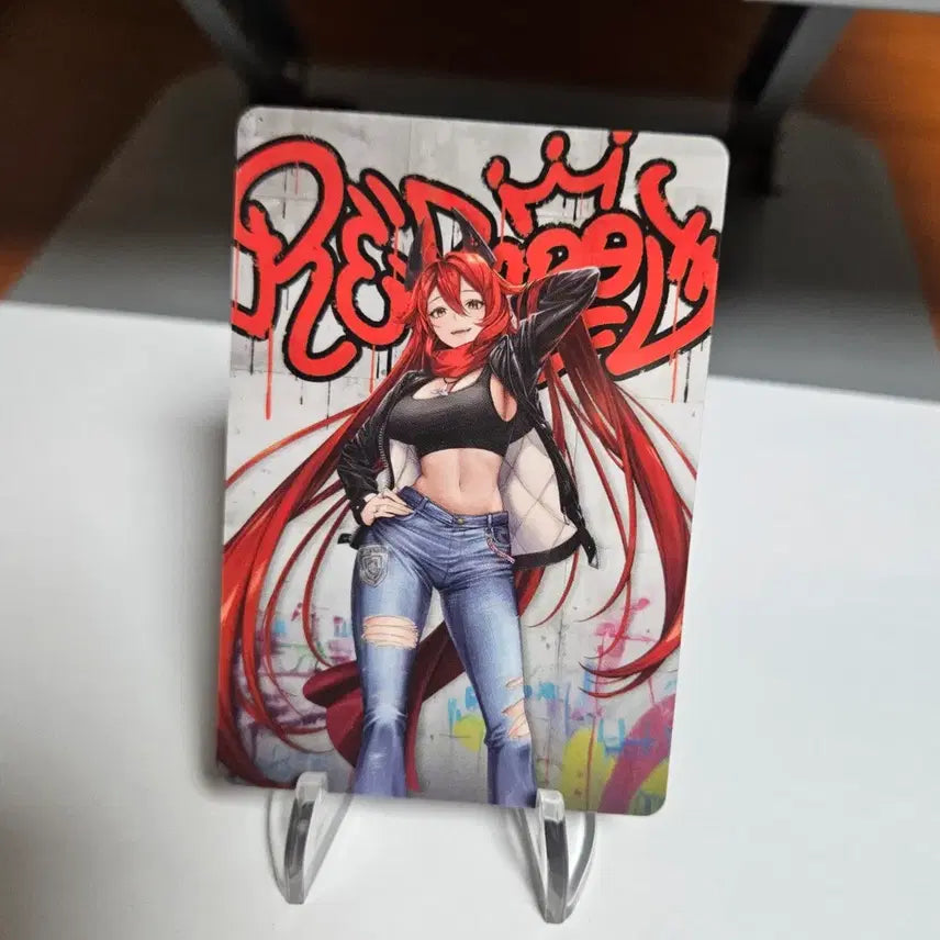 [BUNJANG] NİKE Metallic Pass Red Hood Secret Card / 니케 메탈릭 패스 레드후드 시크릿 카드