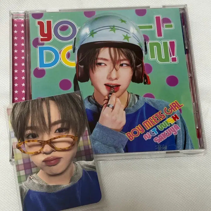 [BUNJANG] NCT WISH Sakuya Japan Album Yoiyoi Don Yoiyoi Don First Press Limited Photocard / 엔시티 위시 사쿠야 안경 포카 일본 앨범 요이동 보밋걸 요이돈 초회한정
