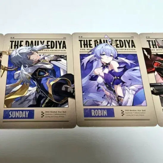 [BUNJANG] Honkai: Star Rail Ediya Collaboration Photocard Bundle Set / 붕괴 스타레일 이디야 콜라보 포토카드