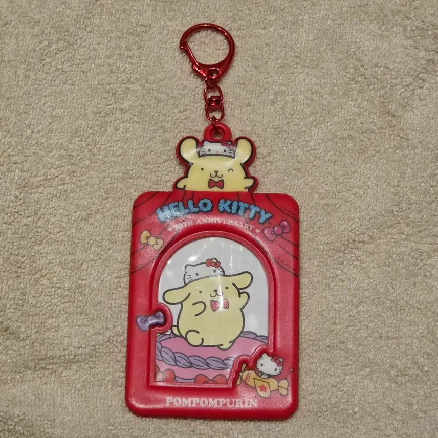 [BUNJANG] Sanrio 50th Anniversary Pomponpurin Photocard Holder / 산리오 헬로키키 50주년 기념 폼폼푸린 포카홀더