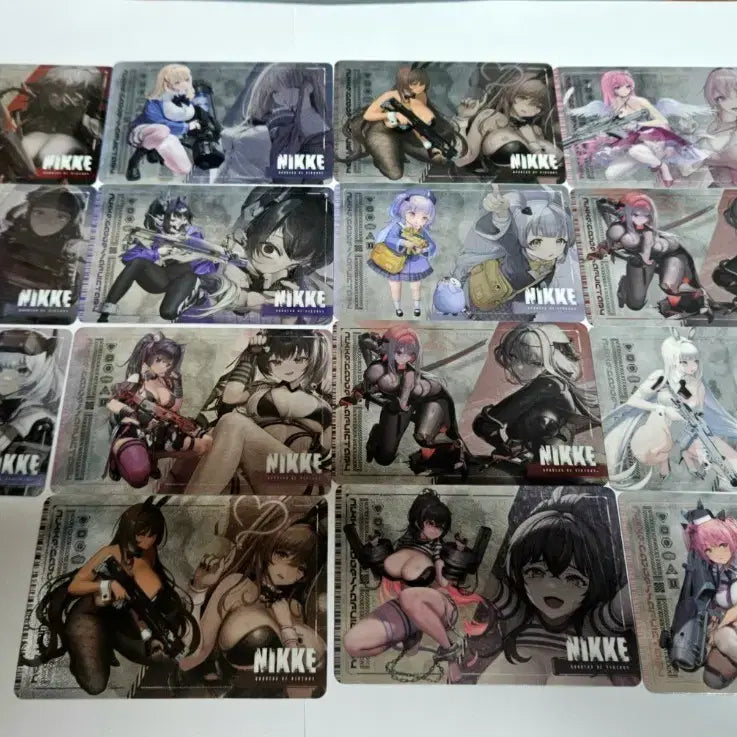 [BUNJANG] Goddess of Victory: Nikke Metallic Pass Bundle Set Cards / 니케 메탈릭 패스 일괄 판매해요